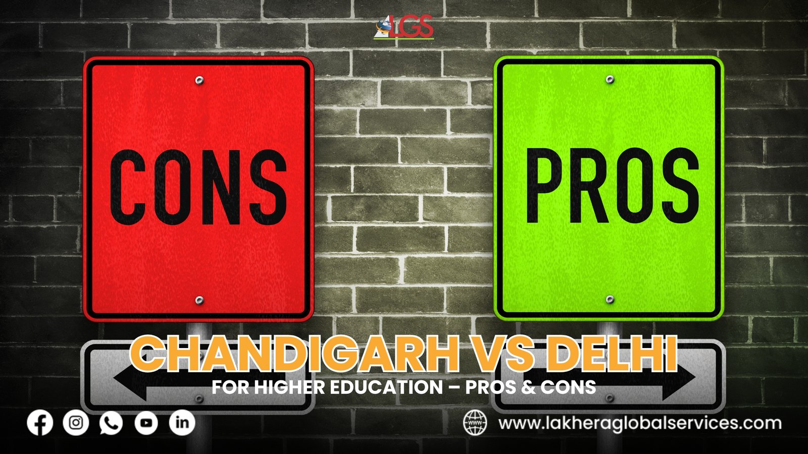 Chandigarh vs Delhi for Higher Education – Pros & Cons