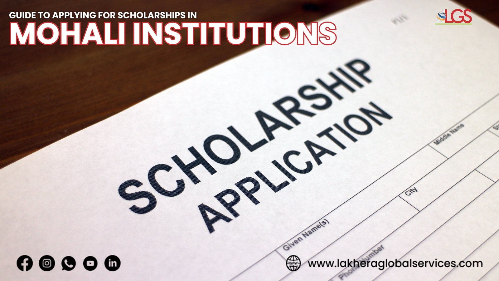 Guide to Applying for Scholarships in Mohali Institutions
