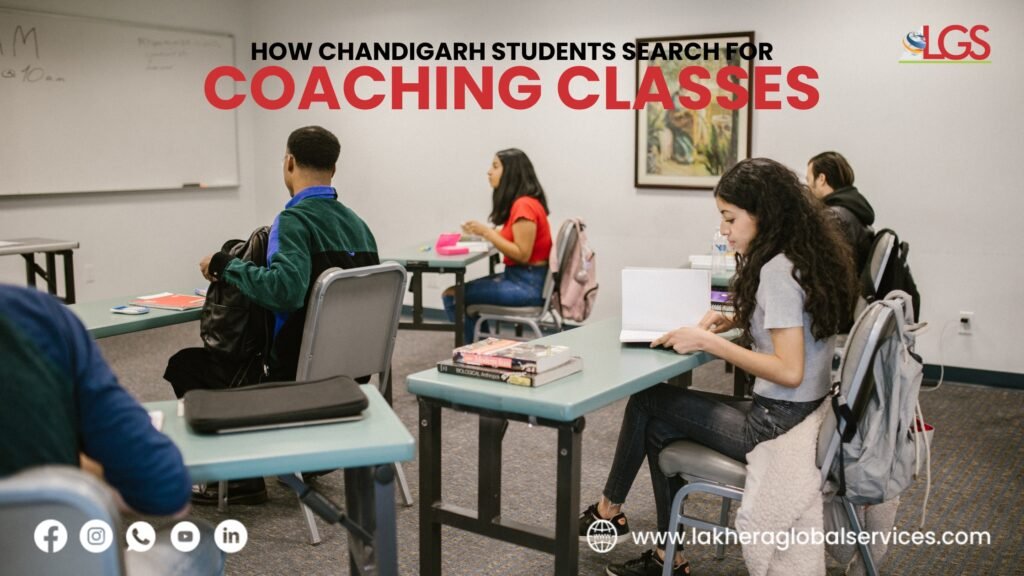 How Chandigarh students search for coaching classes