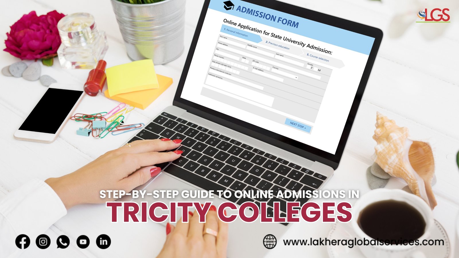 Step-by-Step Guide to Online Admissions in Tricity Colleges